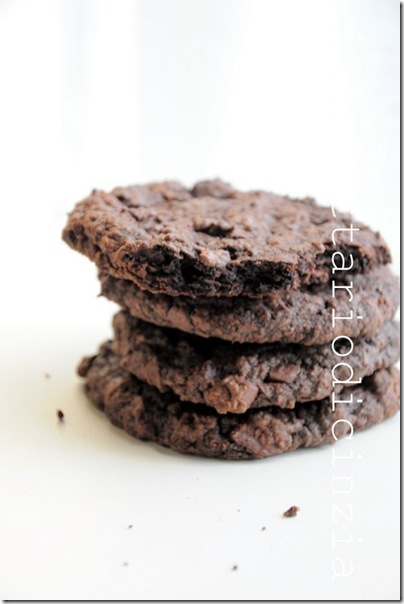 cookies al doppio cioccolato