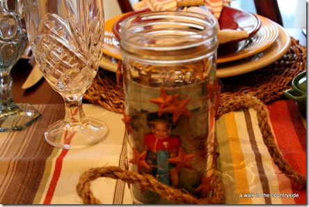 western cowboy themed tablescape