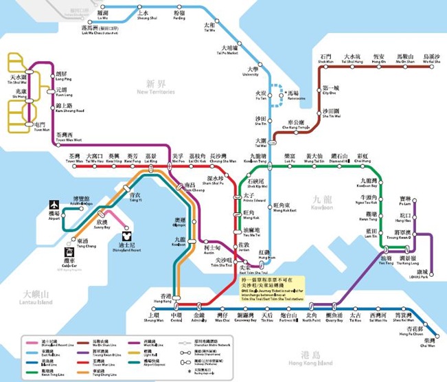 MTR MAP