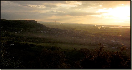 Sunset from Woodhouse Hill