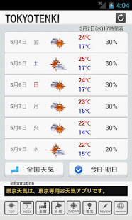 東京天気(圖2)-速報App
