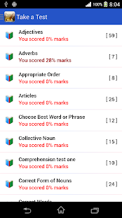English Grammar Study Book - screenshot thumbnail