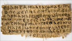 c0 Fourth Century papyrus behind the debate over Jesus' wife.