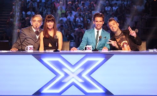 X Factor 8 i giudici Morgan, Victoria, Mika e Fedez