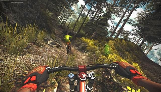 Indie Retro News: MTBFreeride - Intense rush of a mountain bike riding game,  and it's FREE!