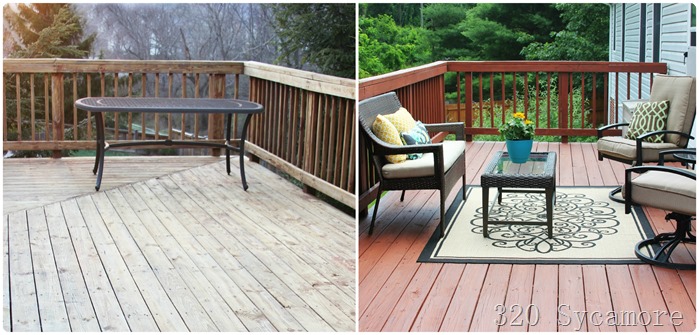 deck before after