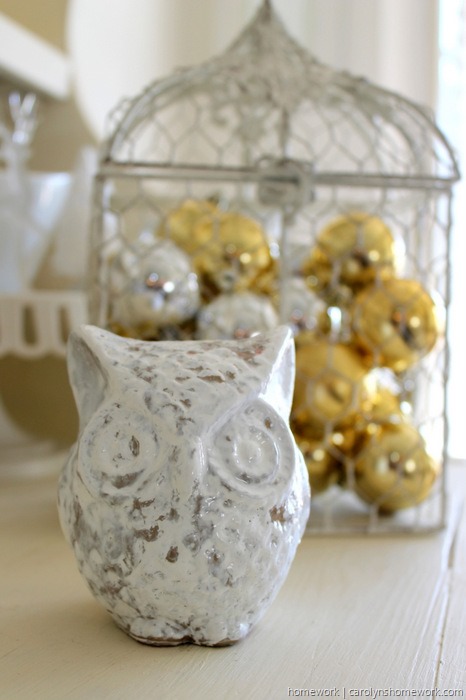 DIY Crackle Paint Owl via homework (11)