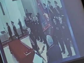 Видеоконференция в отделе полиции