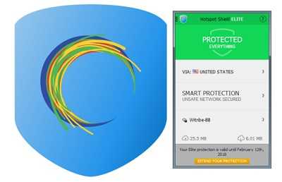 Sử dụng app Hotspot Shield vào Facebook