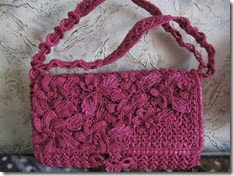 crochet plastic bag front