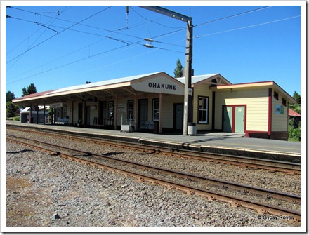 Ohakune railway station.