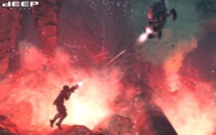 Screenshot of Deep Black title by Russian developers Biart Studios 