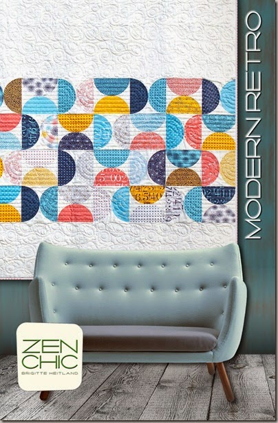 Modern Retro quilt pattern ZEN CHIC
