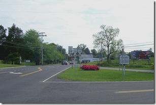 Jackson's March To Fredericksburg, marker JE-1, looking toward Madison, VA at Route 29 & 231 intersection