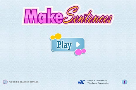 Make Sentences.