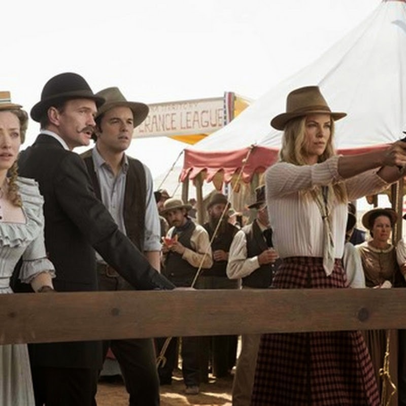 Theron in Rare Comedic Role in "A Million Ways to Die in the West" (Opens Sep 3)