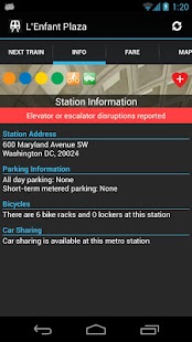 TransitPal DC Metro (Free) Screenshots 3