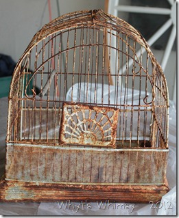 Bird cage Before