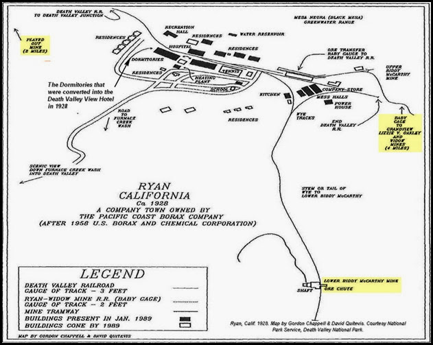 Ryan Map - Circa 1928