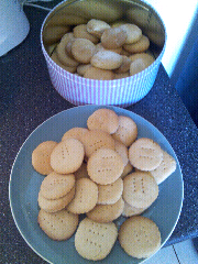 Lumpy and I.: Homemade arrowroot biscuits