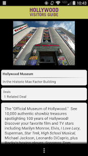Hollywood Visitors Guide Screenshots 2