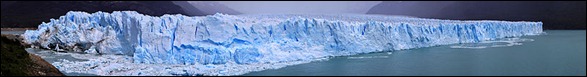 Panorama of Perito Moreno Glacier
