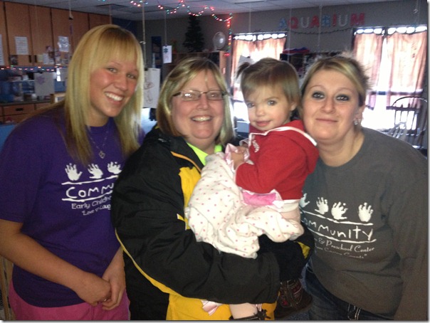 12.21.12 Adelyn's Last Day @ Community Daycare