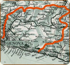 Forte_Diamante Genova_mappa