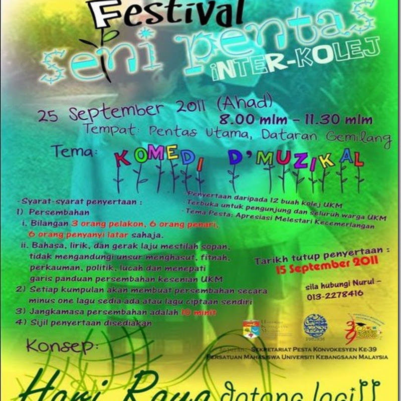 Pesta konvokesyen UKM ke – 39 | Fatin Liyana Masuk Teater Komedi Muzikal Inter Kolej |