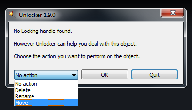 Unlocker for Windows 7 64-bit