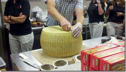 Cheese Pamesan Reggiano Scoring