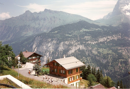 Ce vizitam la 20 ani: Murren, in Alpi Bernezi