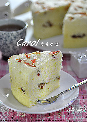 Carol 自在生活 肉燥蒸蛋糕