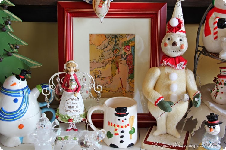 Snowmen-Bargain Decorating with Laurie