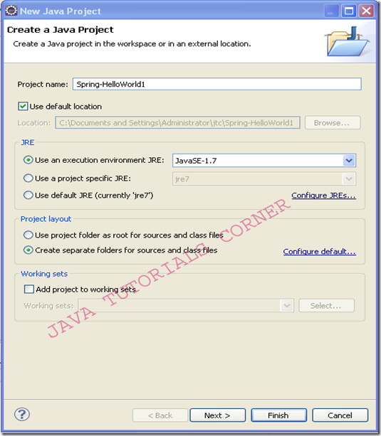 Create Project