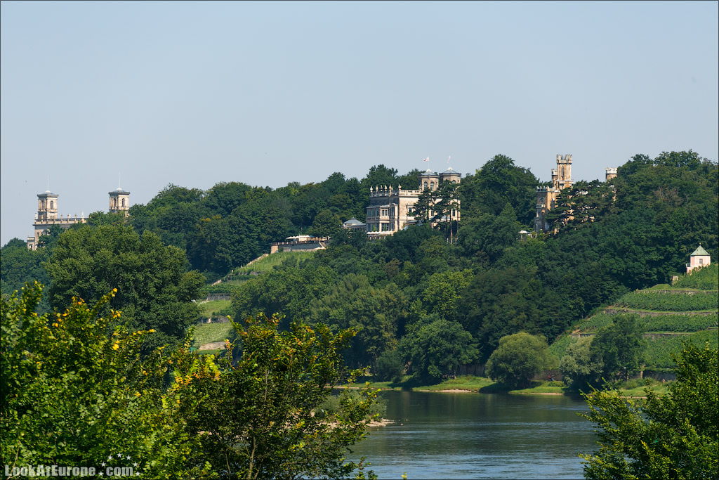 Дрезден. Эльбские замки — Альбрехтсберг, Лингнера и Экберг