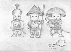 Diseños para los Samukokes del Clan de la Nube