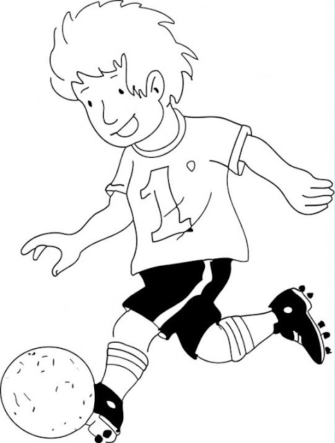 PINTAR NIÑOS FUTBOLISTAS
