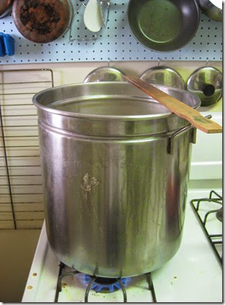 Bringing wort to a boil