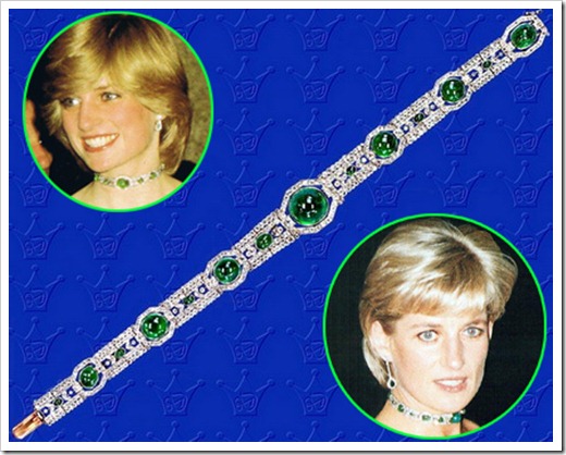 Lady Diana’s Emerald Art Deco Choker | Jewelry-Offers.blogspot.com