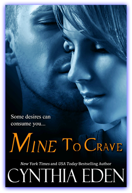 book cover - mine to crave by cynthia eden