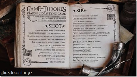 Game Of Thrones Trinkspiel Game Of Thrones Trinkspiel