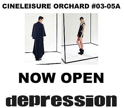 Depression Cineleisure Singapore Mens  Women Unisex Fashion 03-05