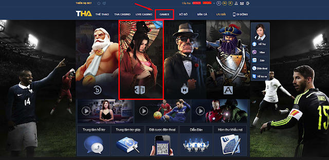 chơi game cùng thiên hạ bet