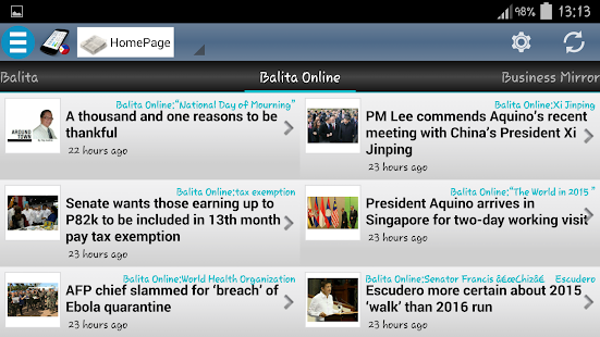 Philippines News Screenshots 5