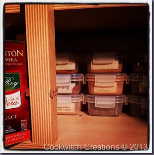 Spice cupboard Spice cupboard