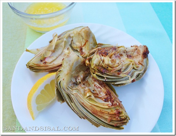 Grilled Artichokes 