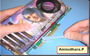 Vedio card cleaning-1 Vedio card cleaning-1