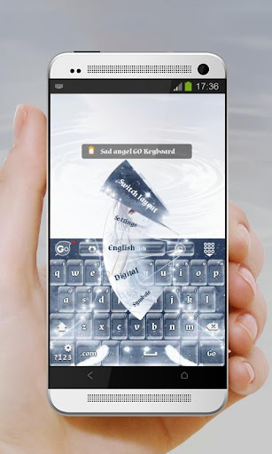 【免費個人化App】悲傷的天使 GO Keyboard-APP點子