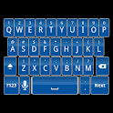 Royal Blue Keyboard Skin logo